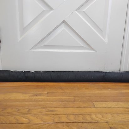 The very first Snake Sandbag. Still use it as a door draft blocker for over 10 years now.